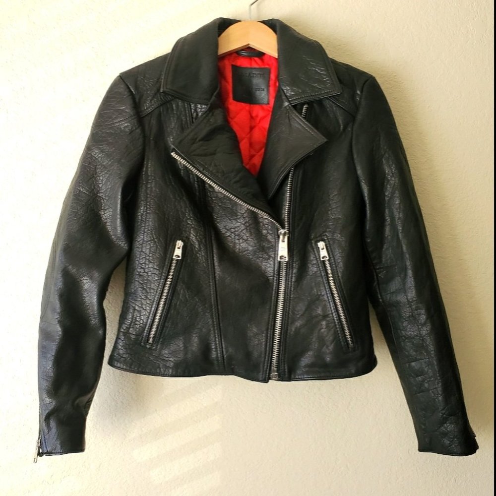 All Saints Leather Jacket